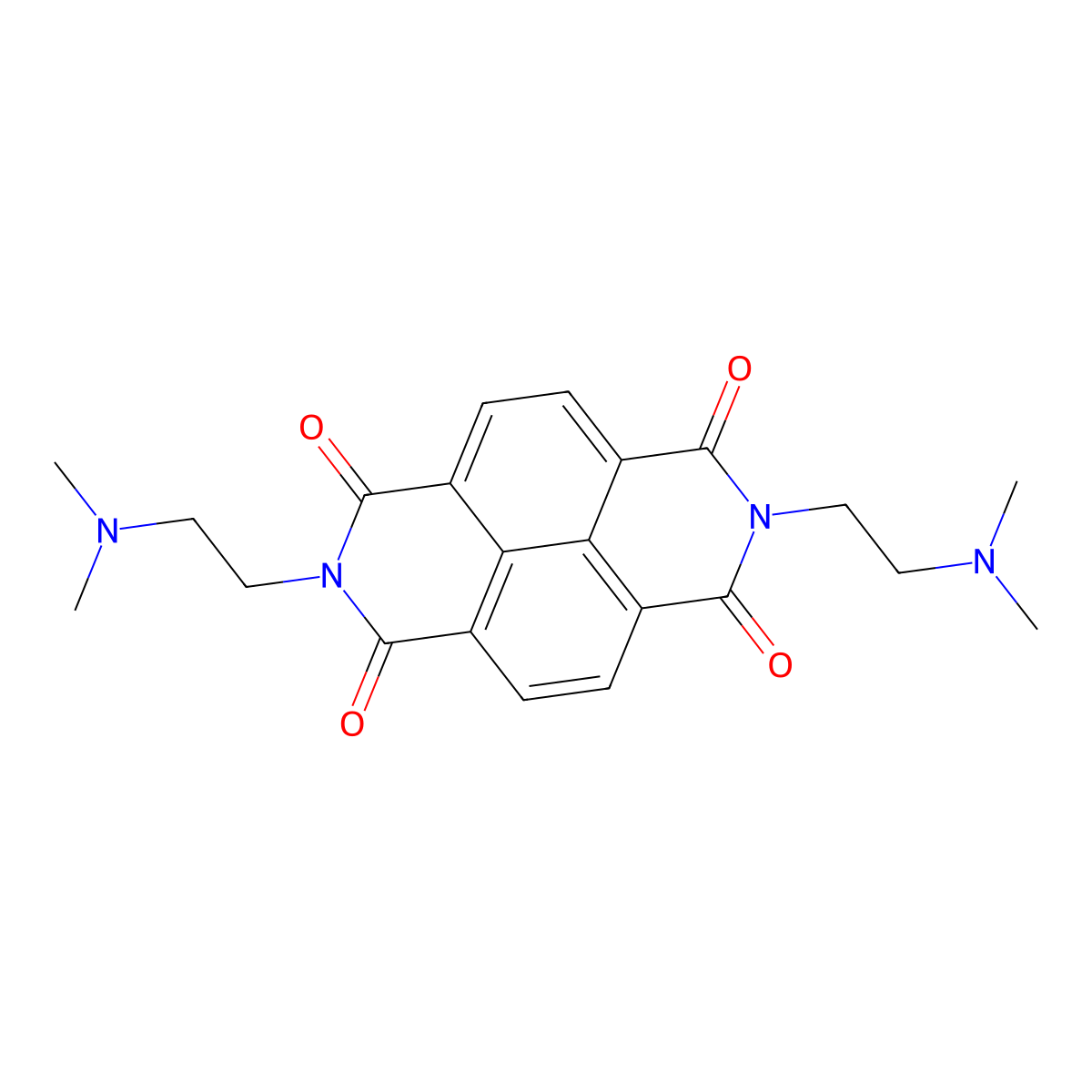 Naphthalenediimide molecular structure, CAS 22291-04-9