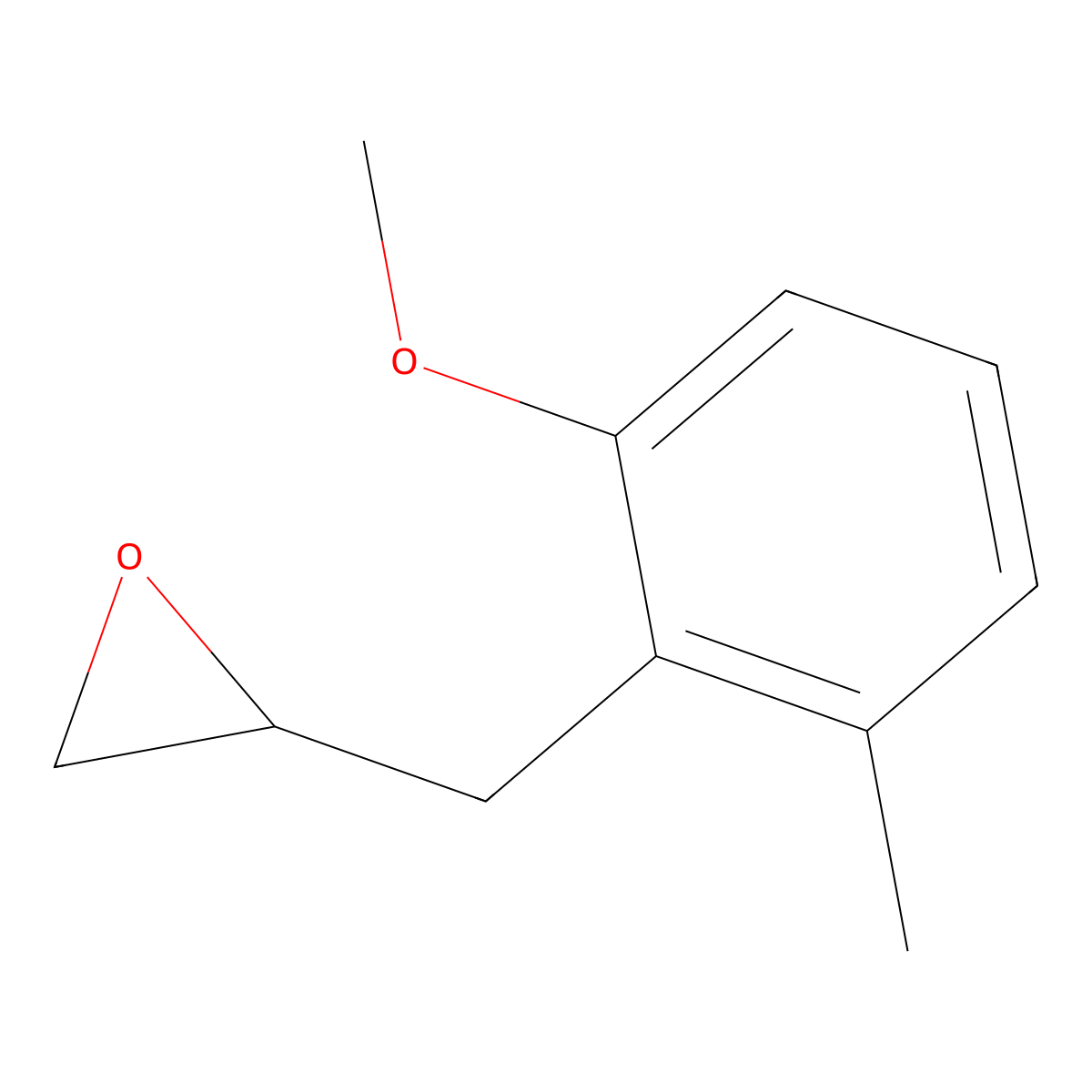 2-[(2-Methoxy-6-methylphenyl)methyl]oxirane molecular structure, CAS 2229120-64-1