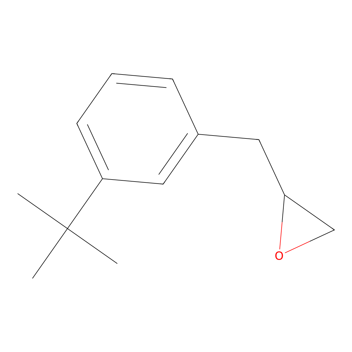 2-[(3-Tert-butylphenyl)methyl]oxirane molecular structure, CAS 2229187-51-1