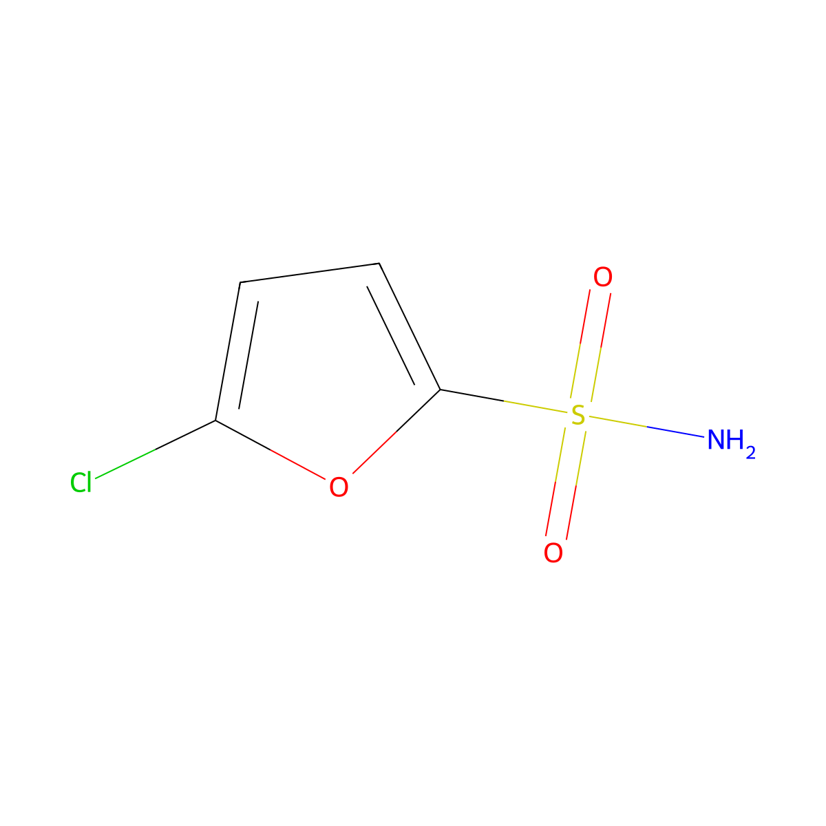 5-Chlorofuran-2-sulfonamide molecular structure, CAS 2229422-54-0