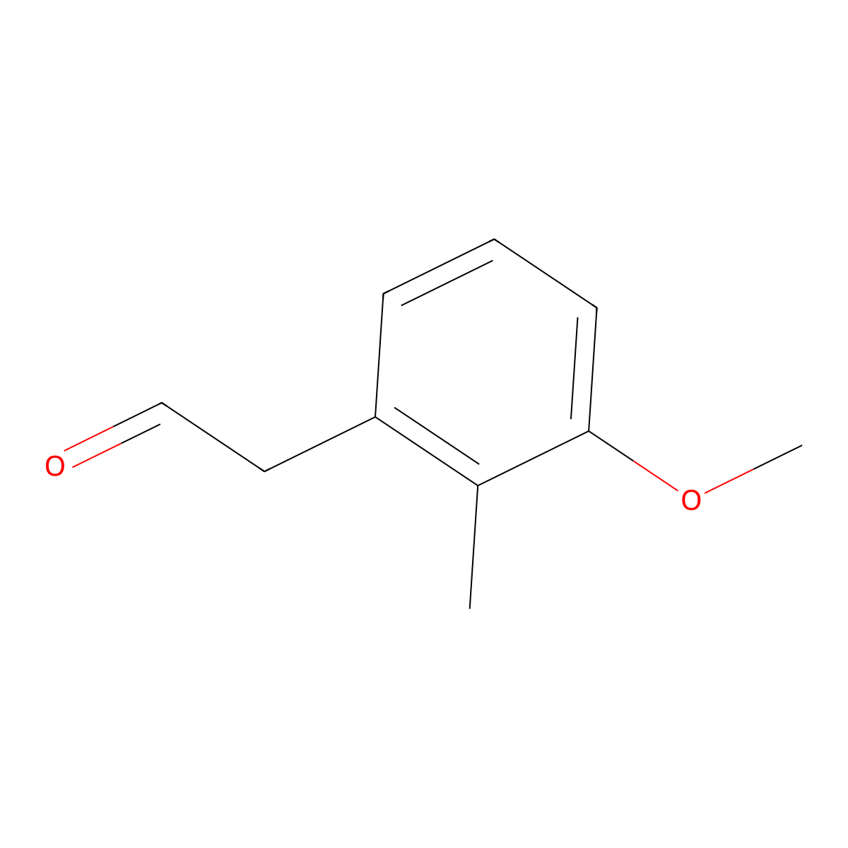 2-(3-Methoxy-2-methylphenyl)acetaldehyde molecular structure, CAS 2229462-89-7