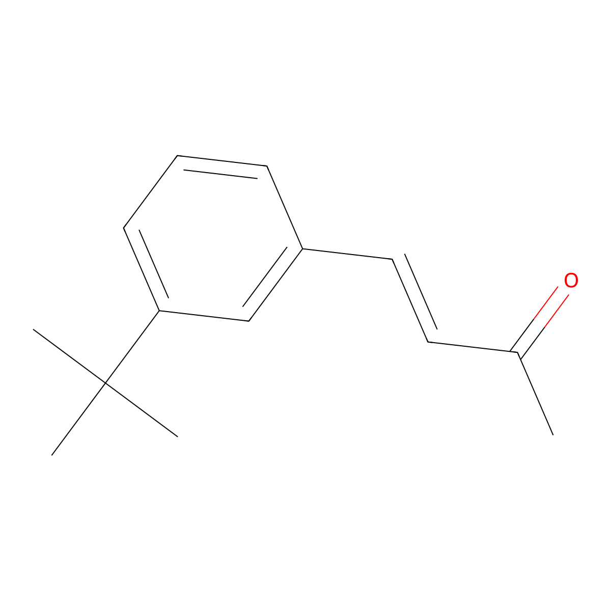 4-(3-Tert-butylphenyl)but-3-en-2-one molecular structure, CAS 2229644-95-3