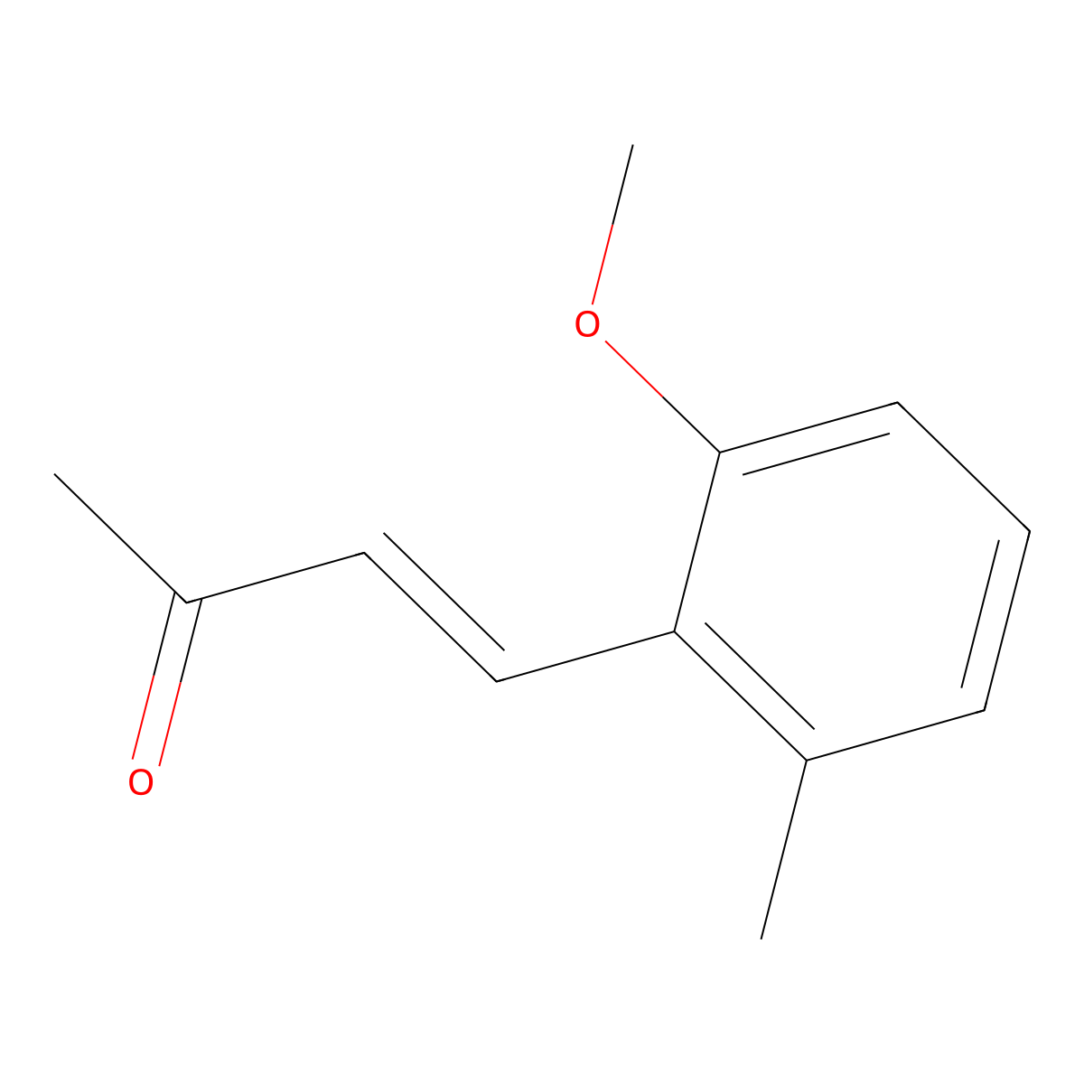 4-(2-Methoxy-6-methylphenyl)but-3-en-2-one molecular structure, CAS 2229648-28-4