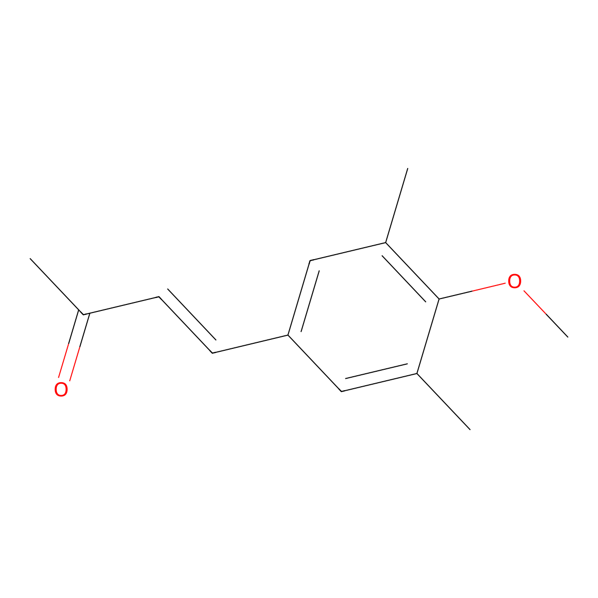 4-(4-Methoxy-3,5-dimethylphenyl)but-3-en-2-one molecular structure, CAS 2229668-01-1