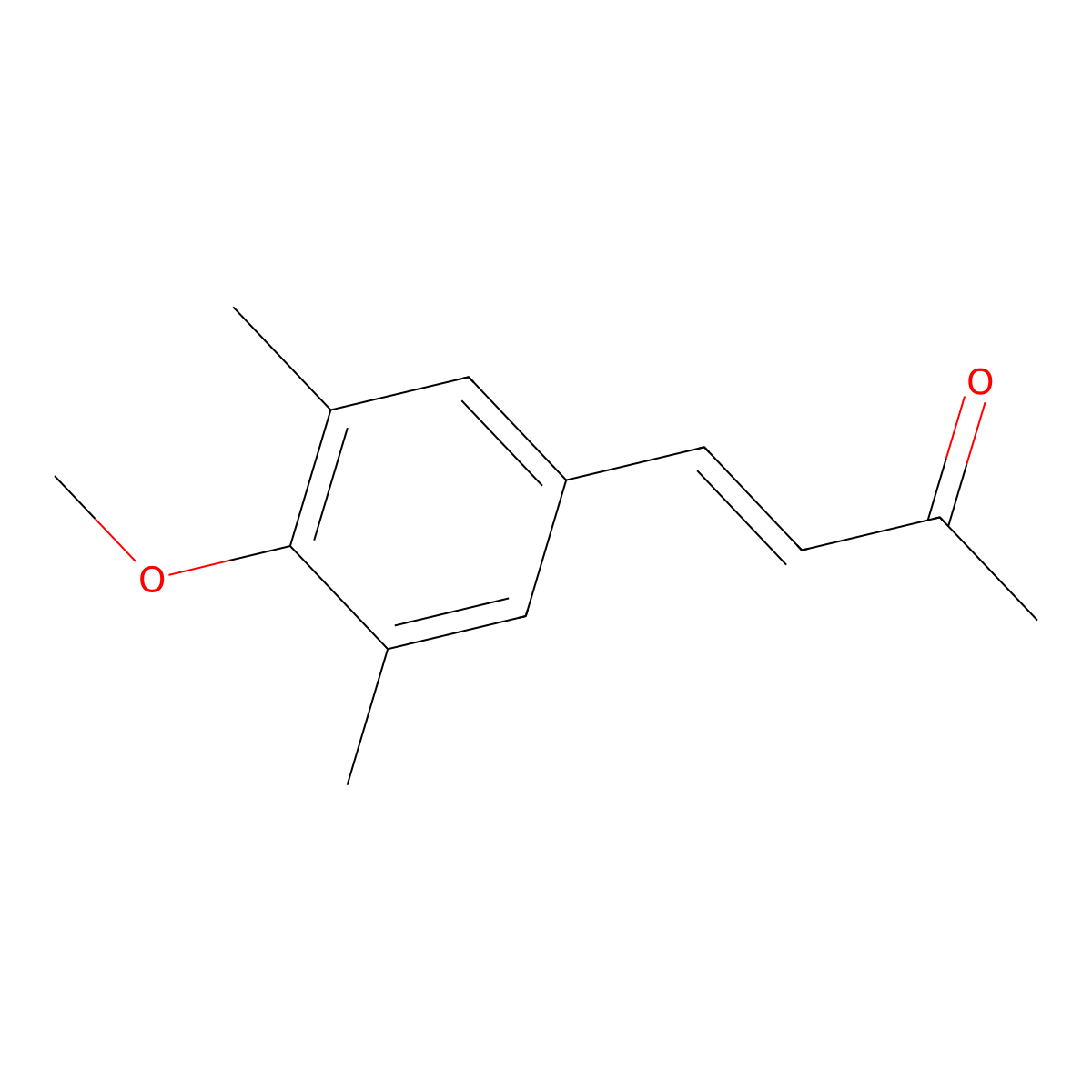 4-(4-Methoxy-3,5-dimethylphenyl)but-3-en-2-one molecular structure, CAS 2229668-01-1