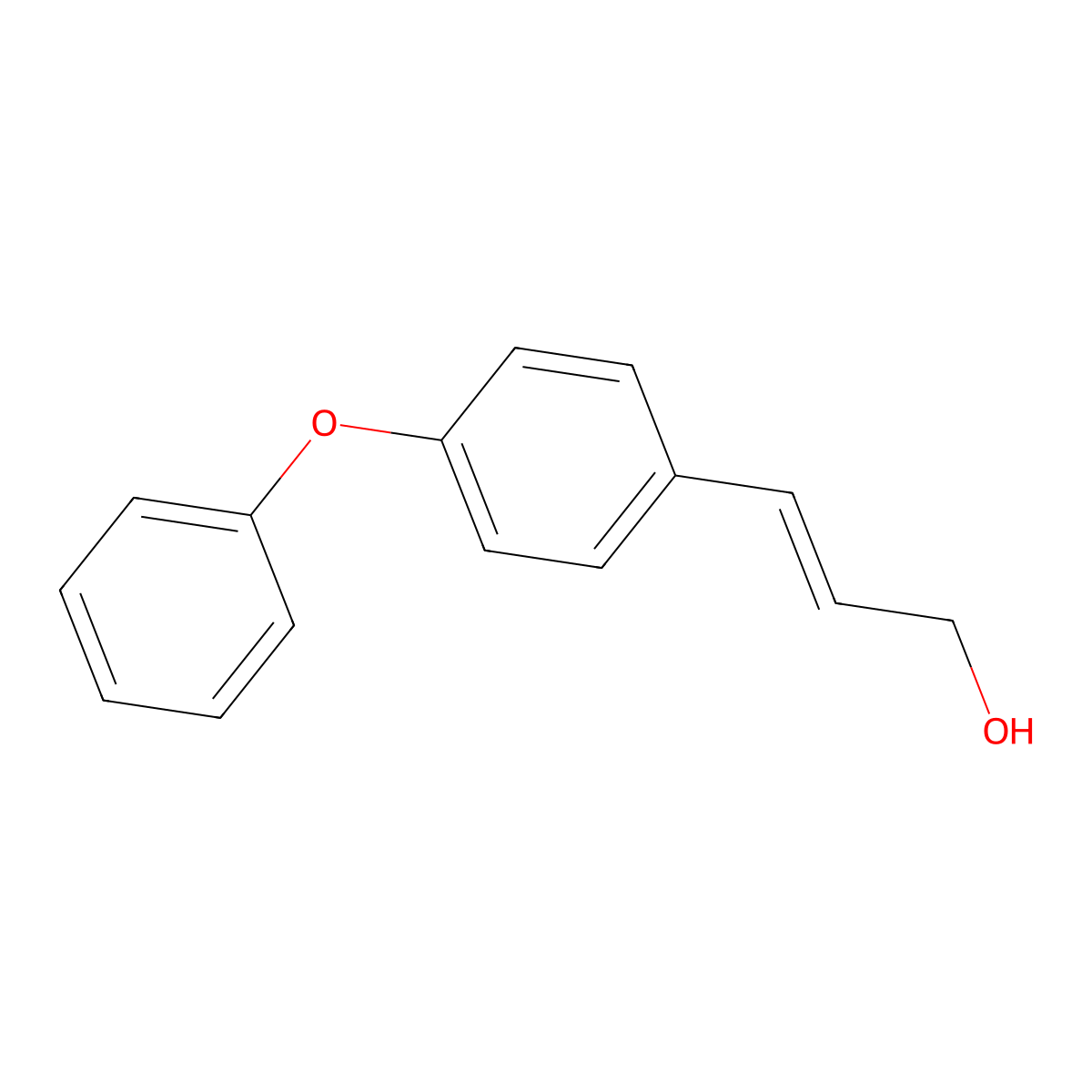 3-(4-Phenoxyphenyl)prop-2-en-1-ol molecular structure, CAS 2229668-05-5