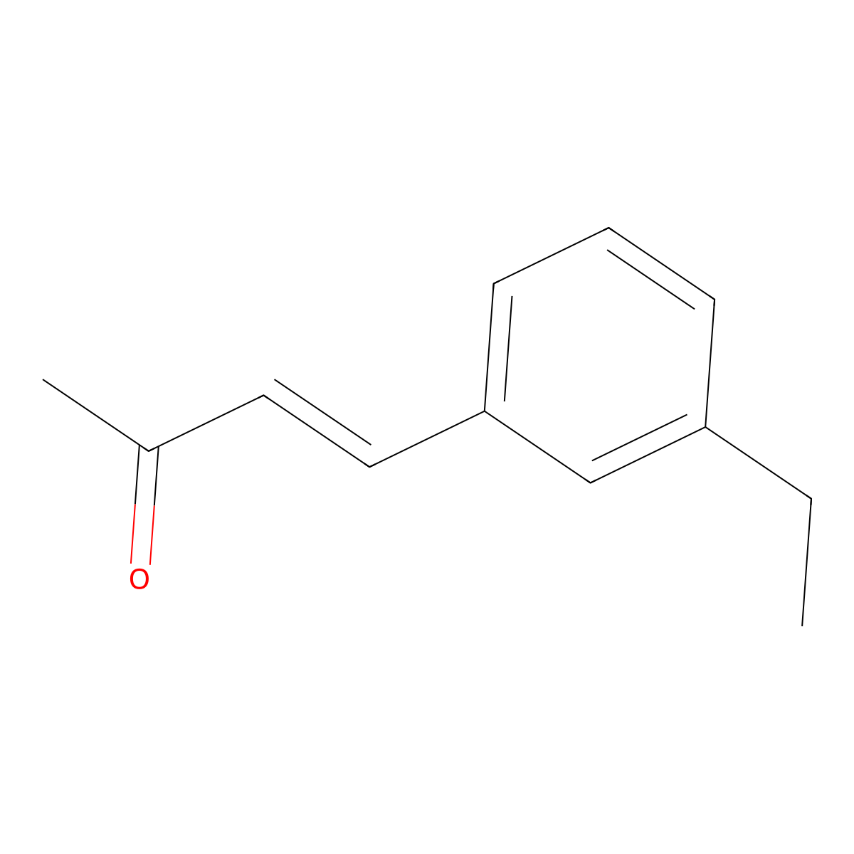 4-(3-Ethylphenyl)but-3-en-2-one molecular structure, CAS 2229671-82-1