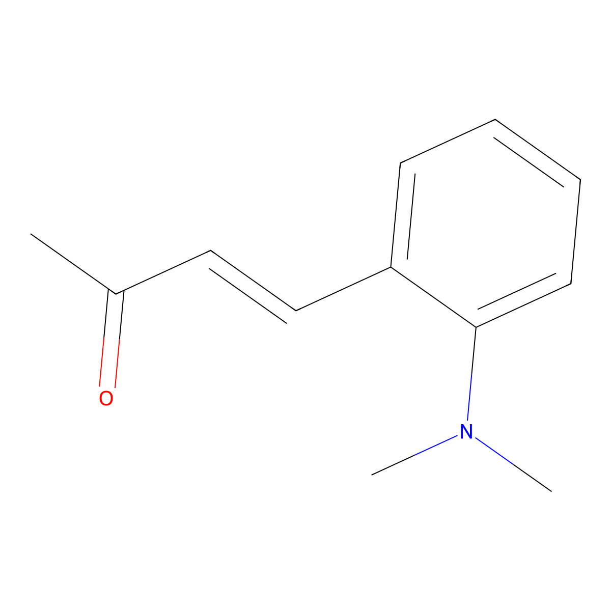 4-[2-(Dimethylamino)phenyl]but-3-en-2-one molecular structure, CAS 2229689-92-1