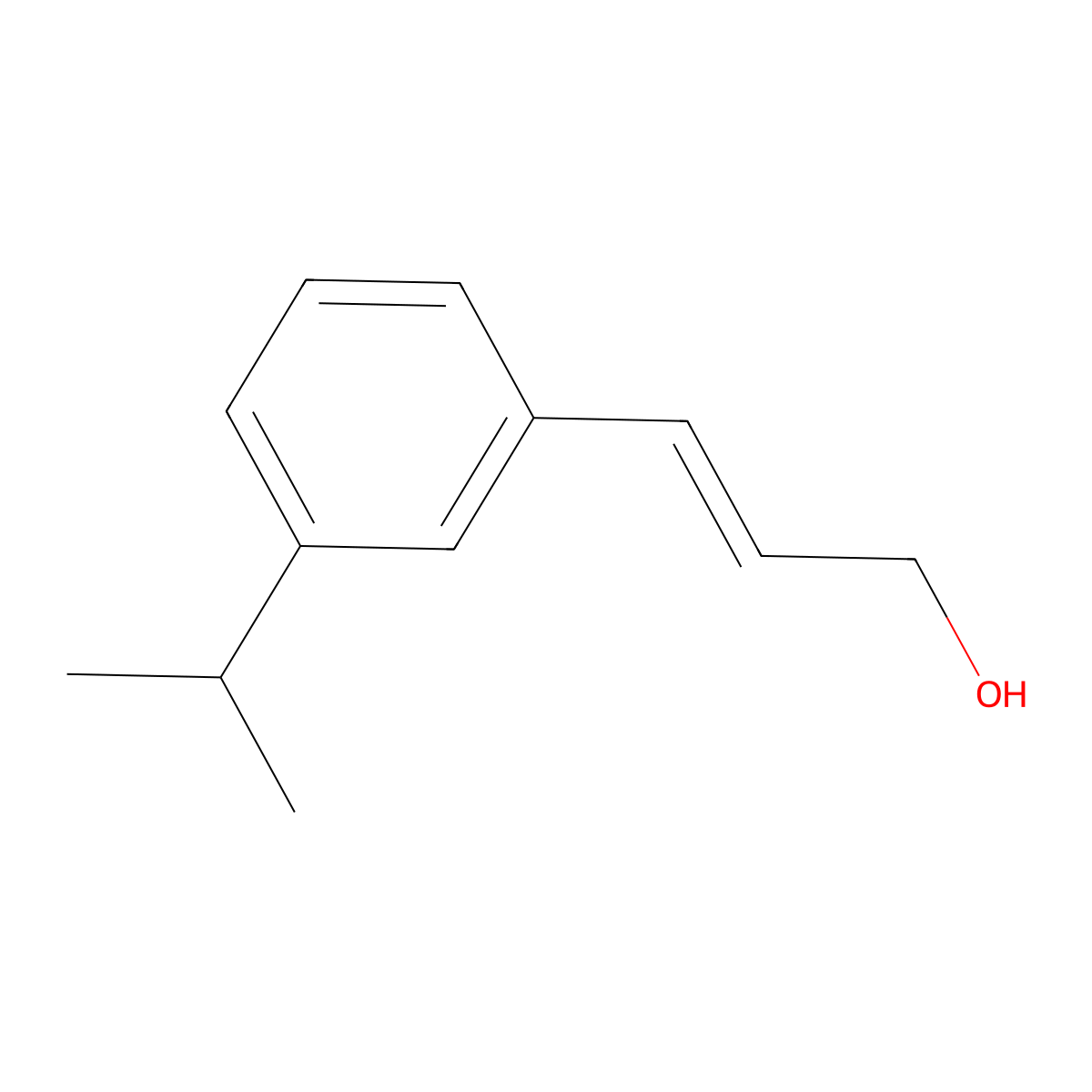 3-[3-(Propan-2-yl)phenyl]prop-2-en-1-ol molecular structure, CAS 2229690-43-9