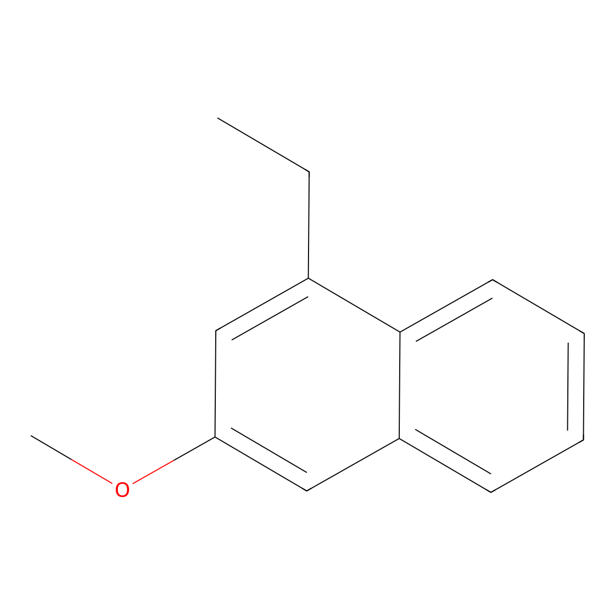 1-Ethyl-3-methoxynaphthalene molecular structure, CAS 2230044-64-9