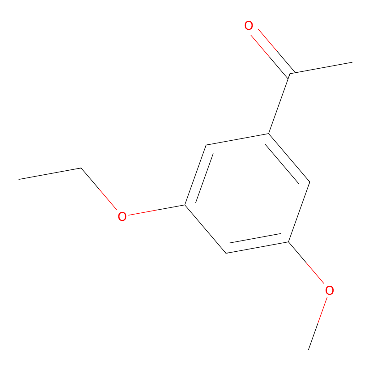 1-(3-Ethoxy-5-methoxyphenyl)ethanone molecular structure, CAS 2230187-89-8