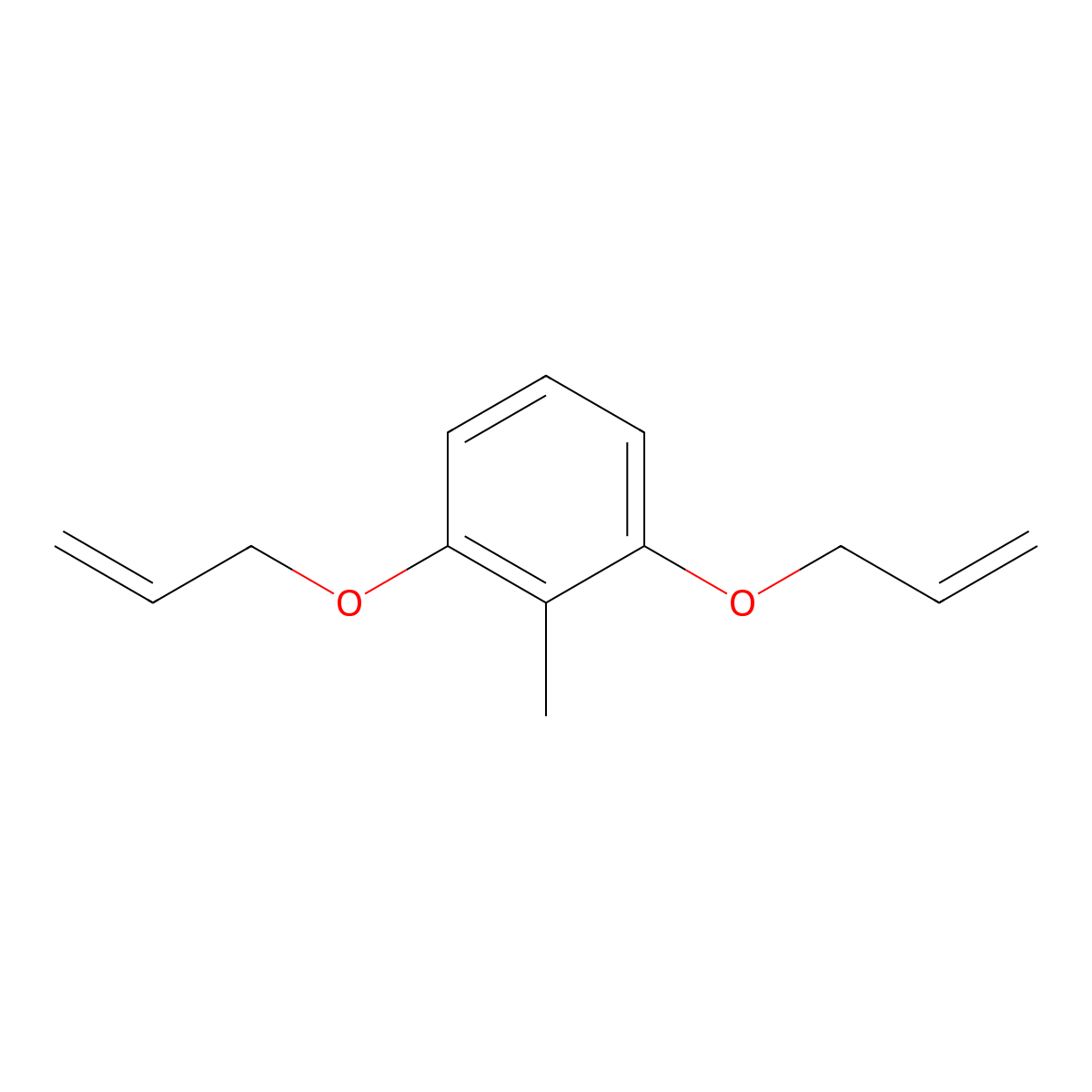 2-Methyl-1,3-bis(prop-2-en-1-yloxy)benzene molecular structure, CAS 22304-78-5