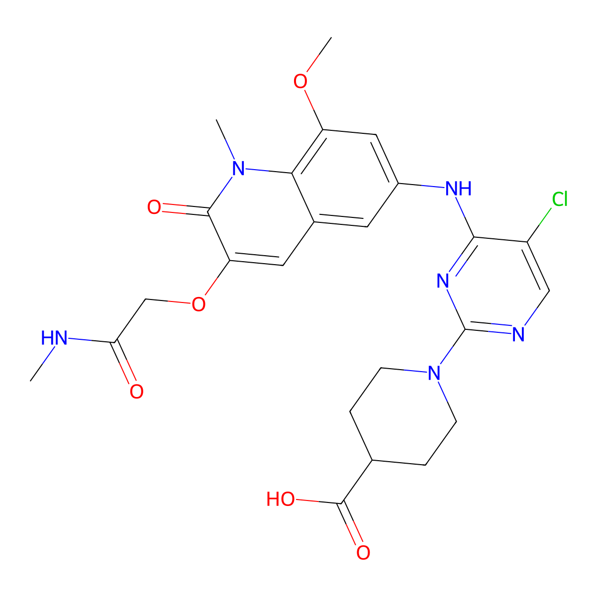 BCL6 ligand-1 molecular structure, CAS 2230407-20-0