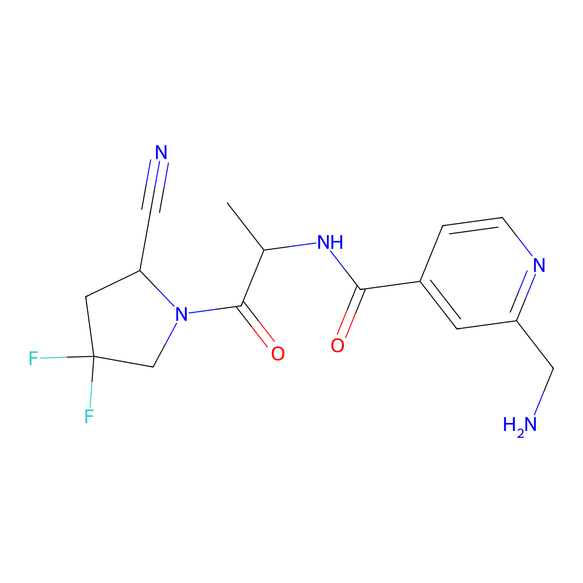 FAP Ligand 1 molecular structure, CAS 2230625-76-8