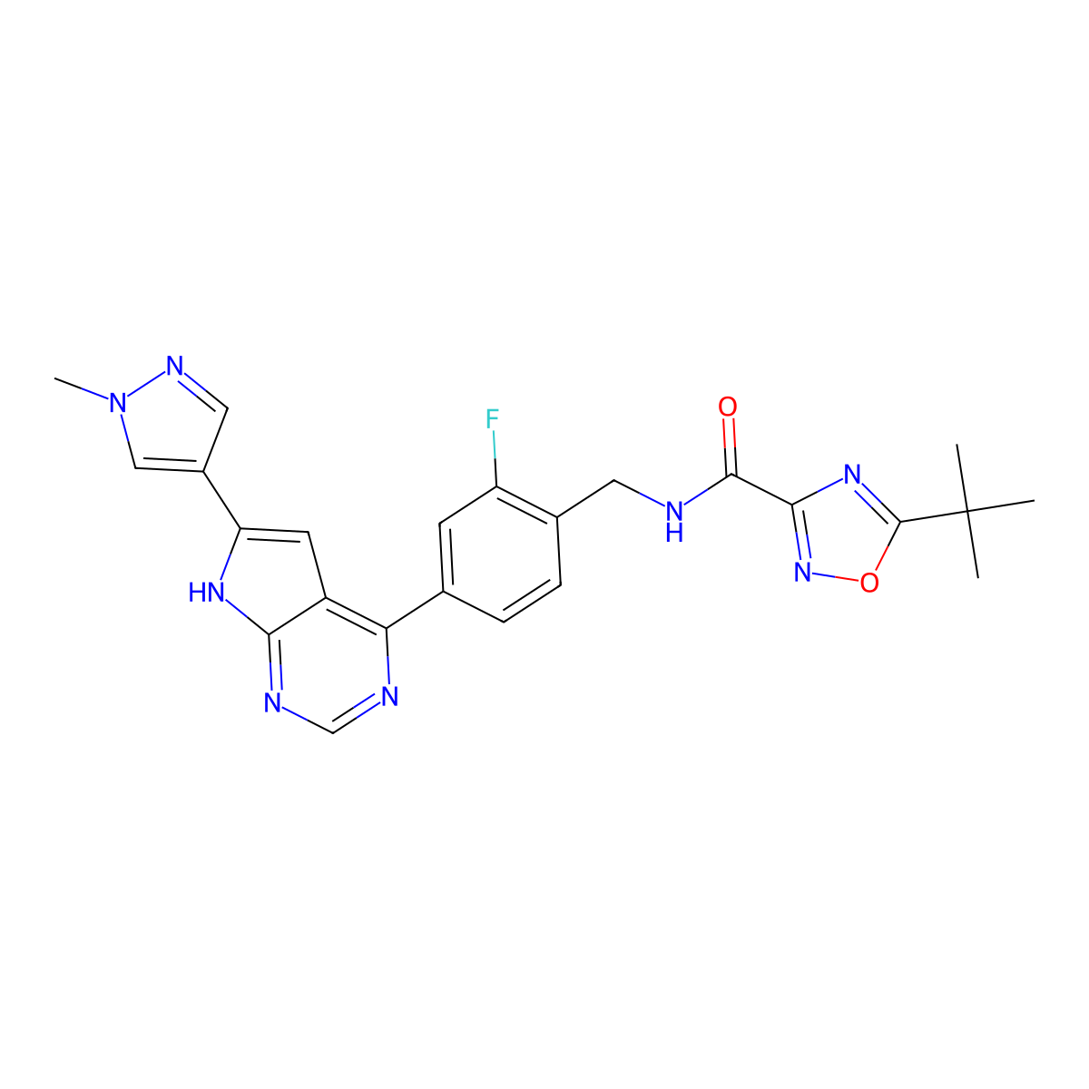 BTK inhibitor 27 molecular structure, CAS 2230724-66-8
