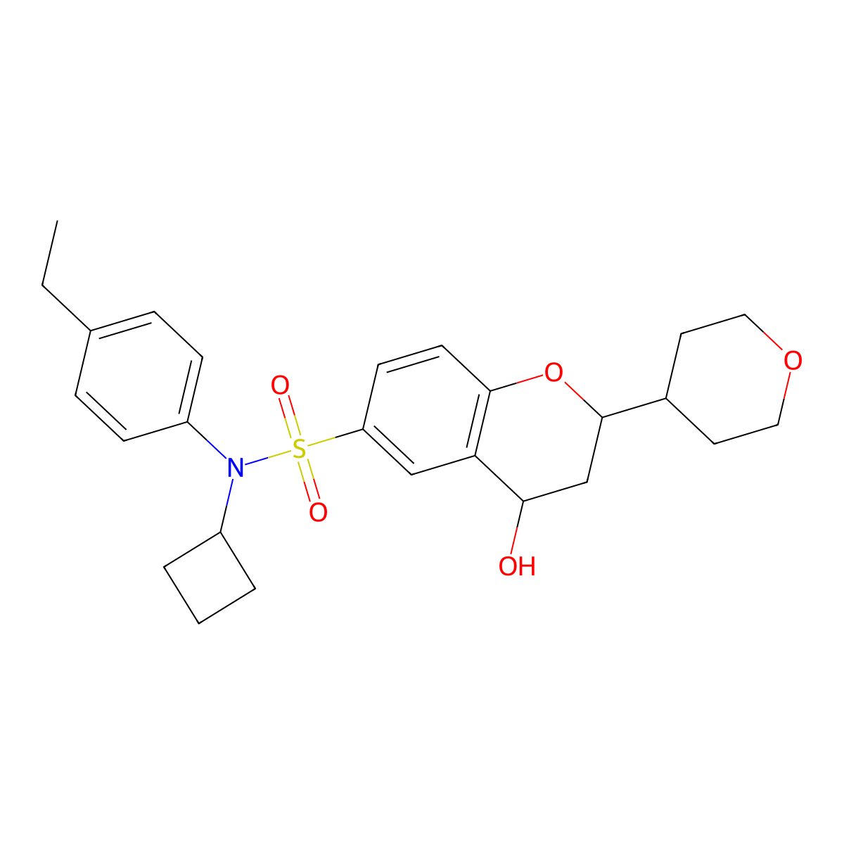 RORgammat inverse agonist 23 molecular structure, CAS 2230779-18-5