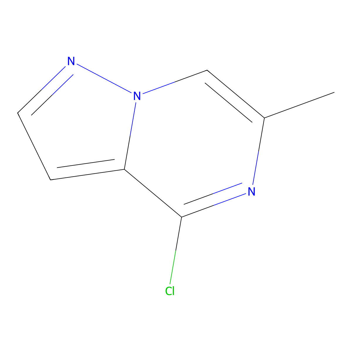 4-Chloro-6-methylpyrazolo[1,5-a]pyrazine molecular structure, CAS 2230802-77-2