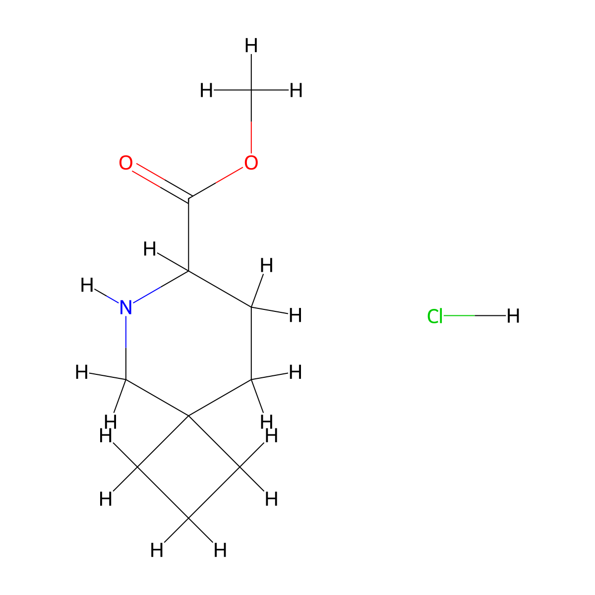 Methyl 6-azaspiro[3.5]nonane-7-carboxylate hydrochloride molecular structure, CAS 2230803-01-5
