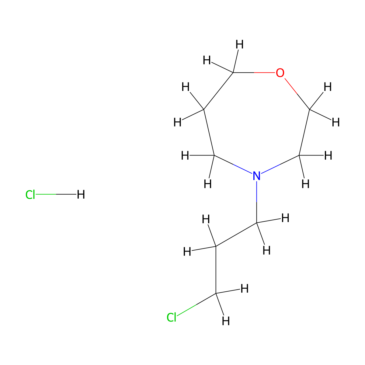 4-(3-Chloropropyl)-1,4-oxazepane hydrochloride molecular structure, CAS 2230803-10-6