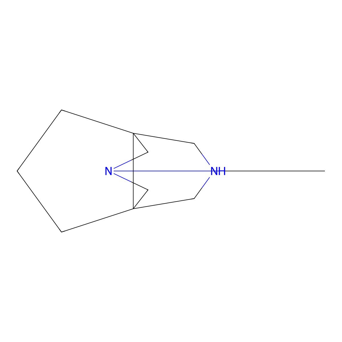 3-Methyl-3,7-diazatricyclo[3.3.3.0,1,5]undecane molecular structure, CAS 2230803-19-5