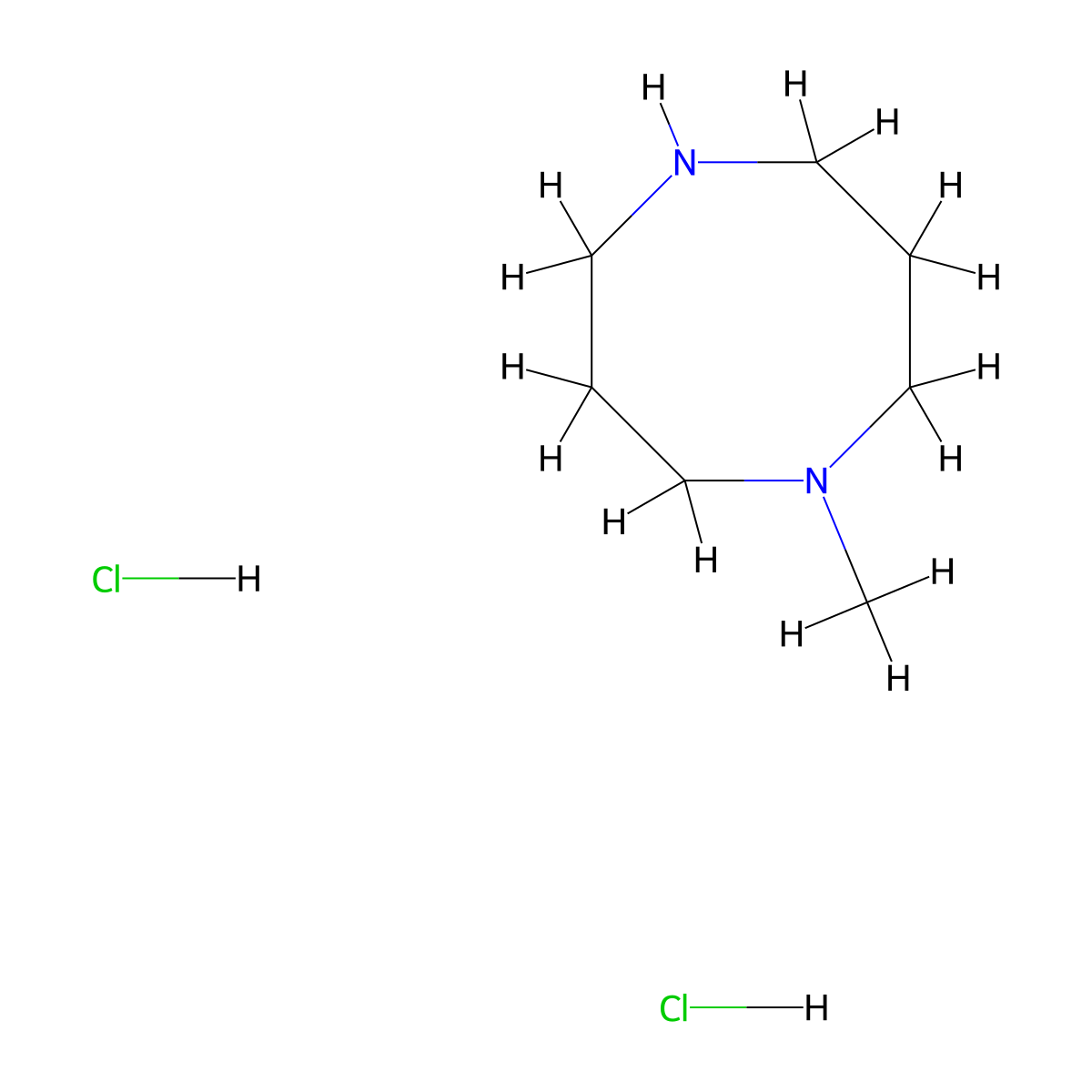 1-Methyl-1,5-diazocane dihydrochloride molecular structure, CAS 2230807-86-8