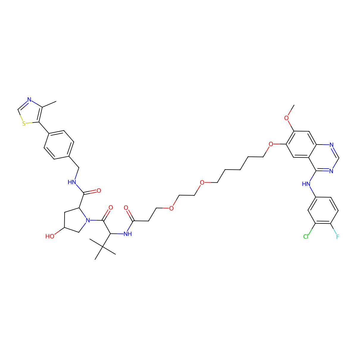 Protac 3 molecular structure, CAS 2230821-27-7