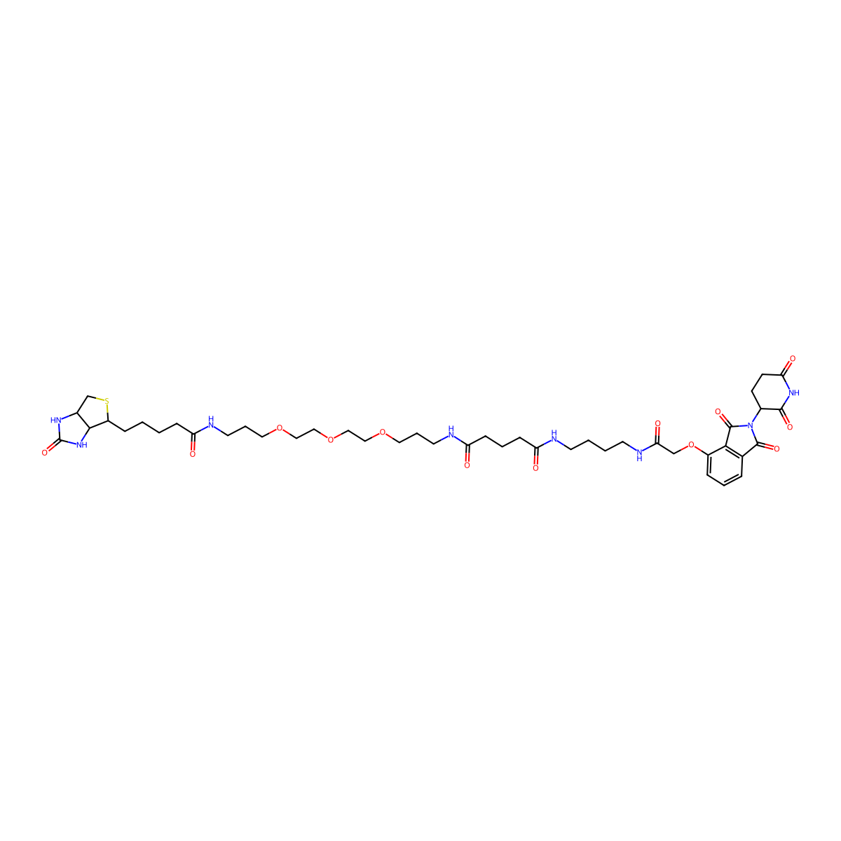 Biotin-Thalidomide molecular structure, CAS 2230857-87-9