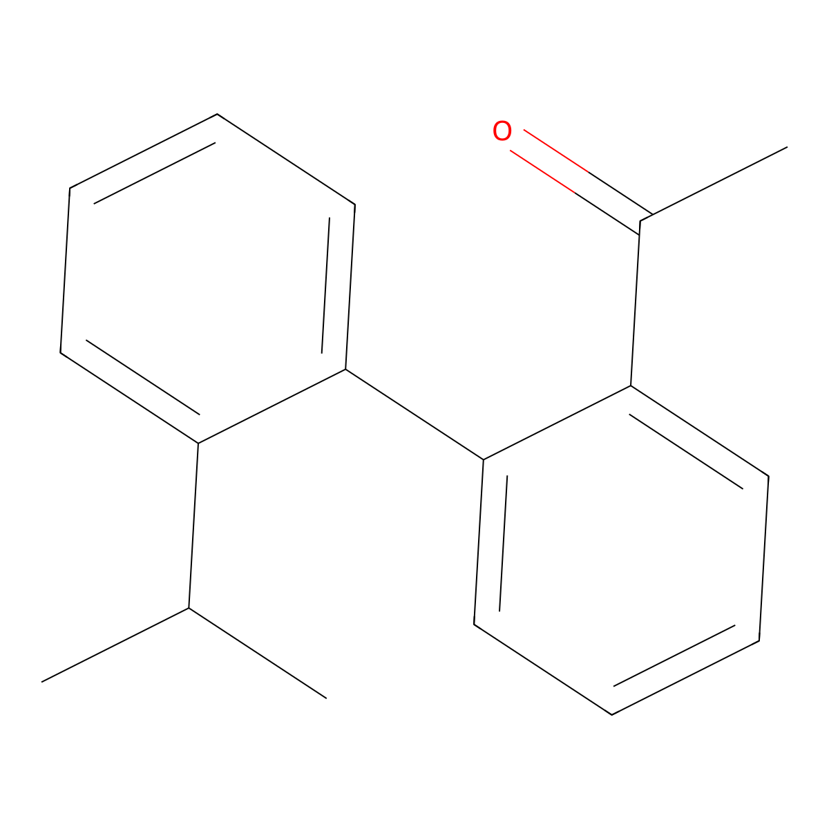 1-[2'-(1-Methylethyl)[1,1'-biphenyl]-2-yl]ethanone molecular structure, CAS 2231019-89-7