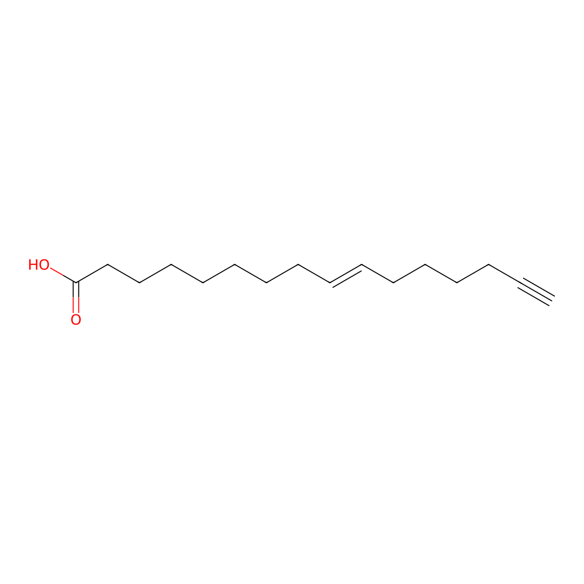 (Z)-Hexadec-9-en-15-ynoic acid molecular structure, CAS 2231023-75-7