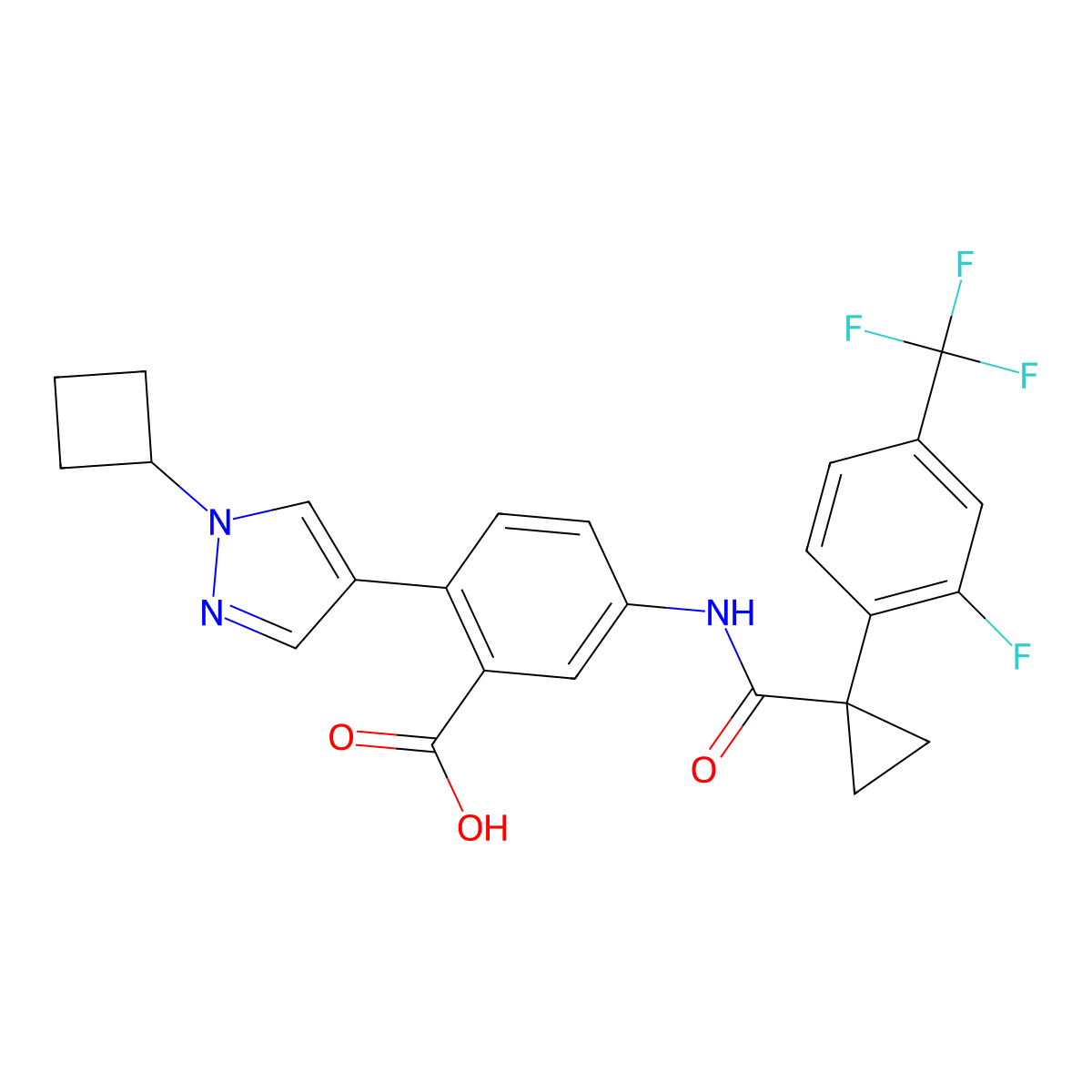 Fulimetibant molecular structure, CAS 2231142-90-6
