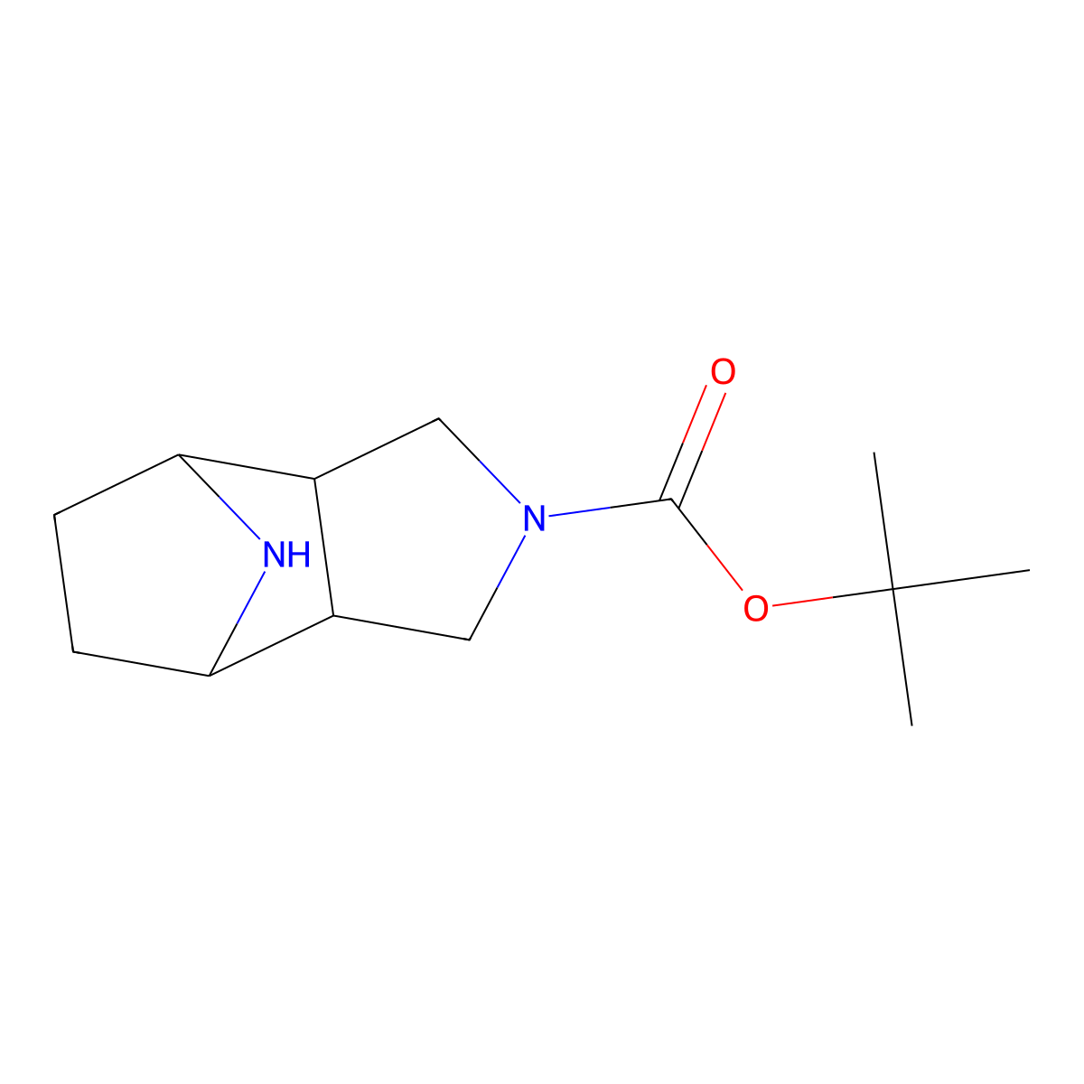 Rel-tert-butyl (3aR,4S,7R,7aS)-octahydro-2H-4,7-epiminoisoindole-2-carboxylate molecular structure, CAS 2231153-70-9