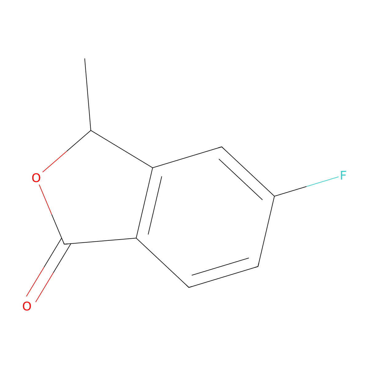 5-fluoro-3-methylisobenzofuran-1(3H)-one molecular structure, CAS 2231233-89-7