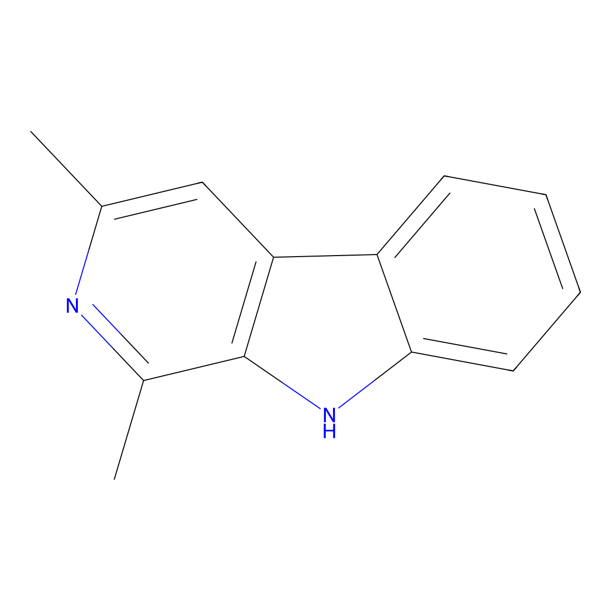 3-Methylharman molecular structure, CAS 22314-94-9