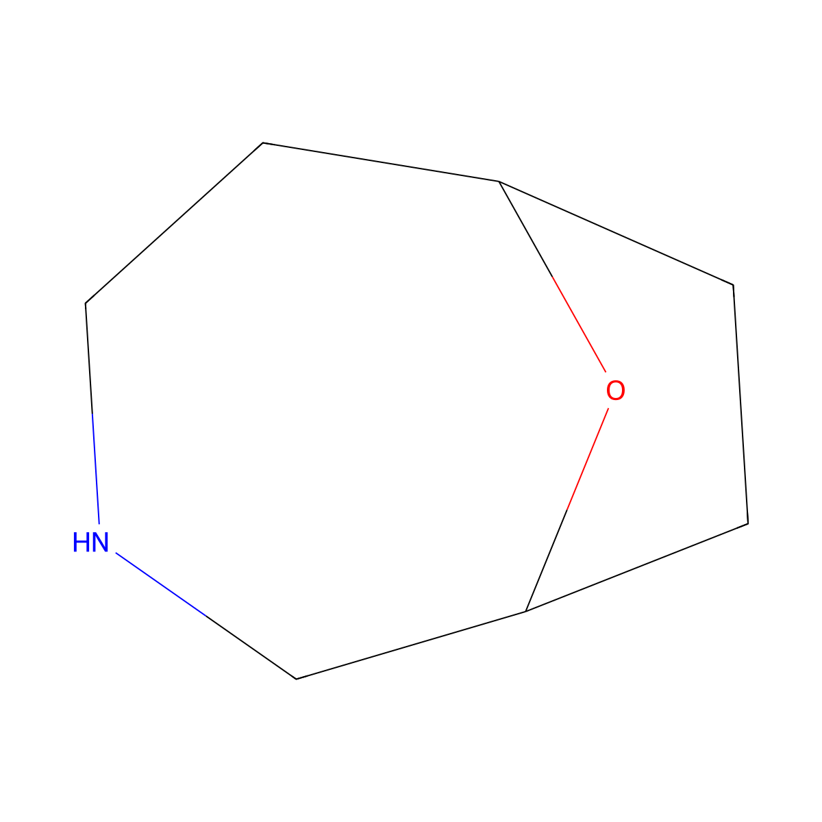 (1R,6S)-9-oxa-3-azabicyclo[4.2.1]nonane molecular structure, CAS 2231664-63-2