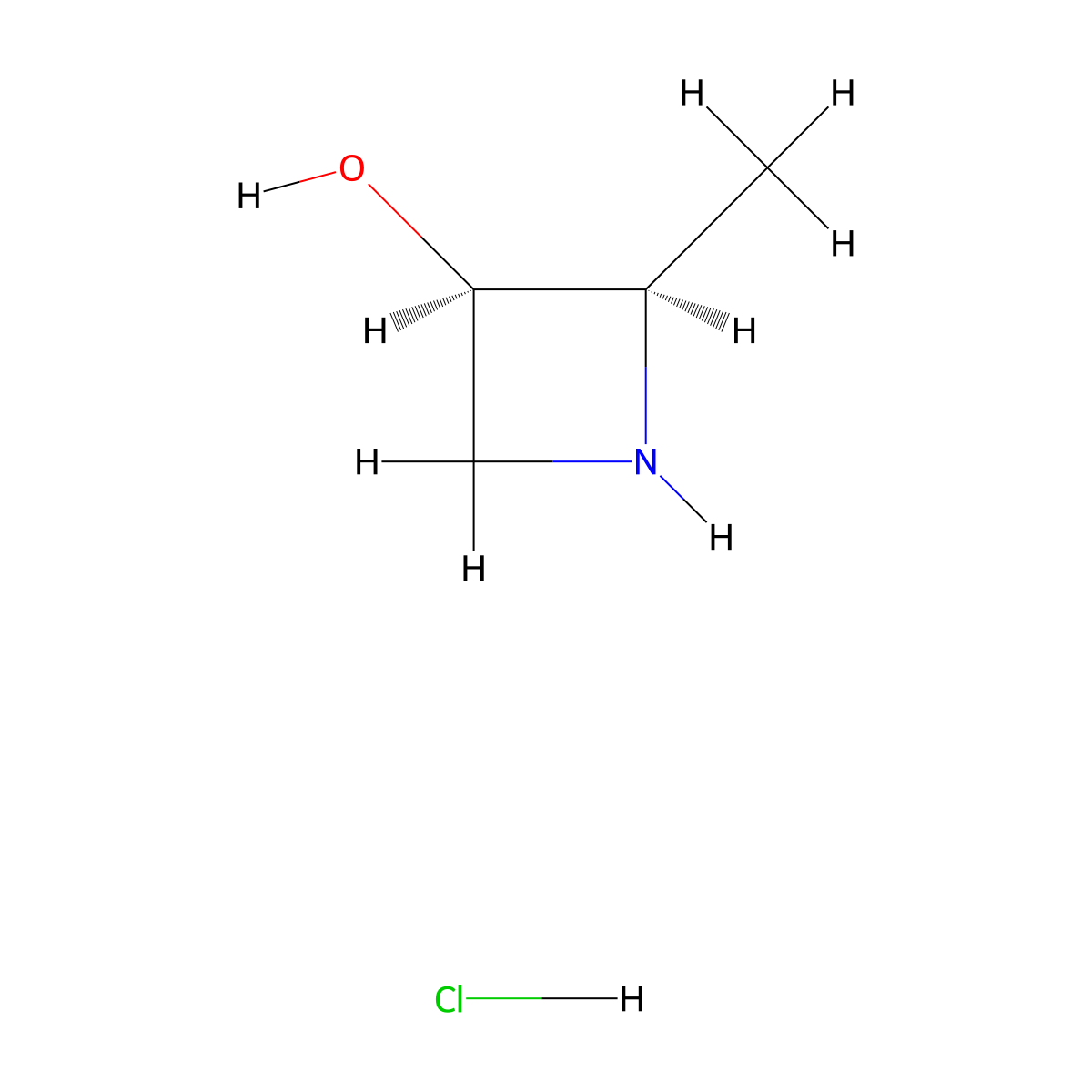 (2R,3R)-2-methylazetidin-3-ol hydrochloride molecular structure, CAS 2231664-90-5