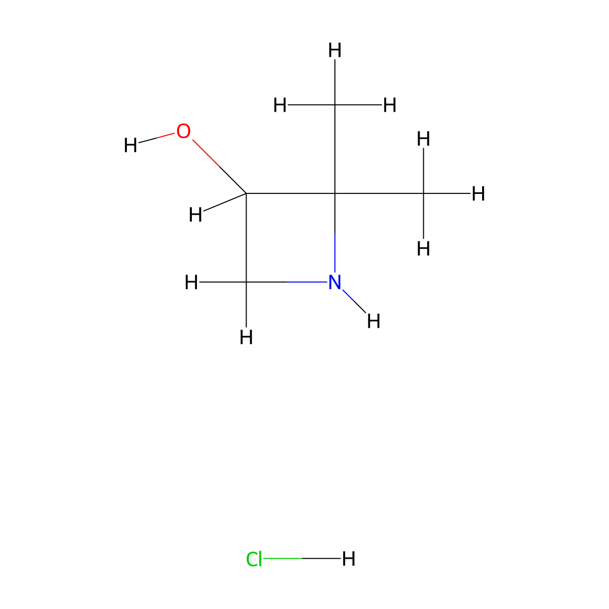 2,2-Dimethylazetidin-3-ol hydrochloride molecular structure, CAS 2231673-10-0