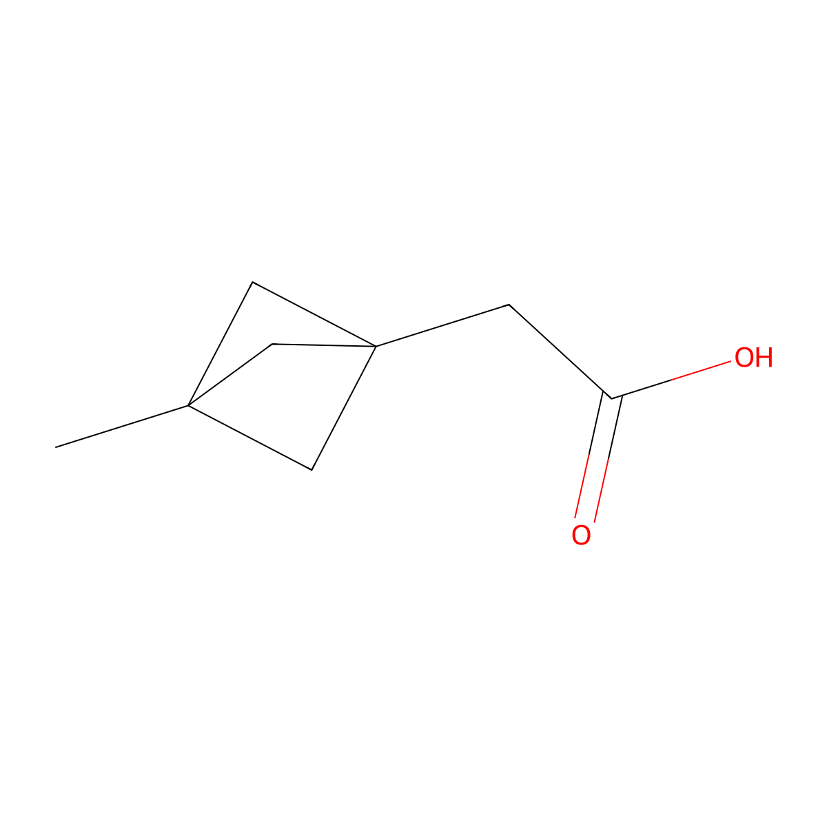 2-(3-Methyl-1-bicyclo[1.1.1]pentanyl)acetic acid molecular structure, CAS 2231677-16-8