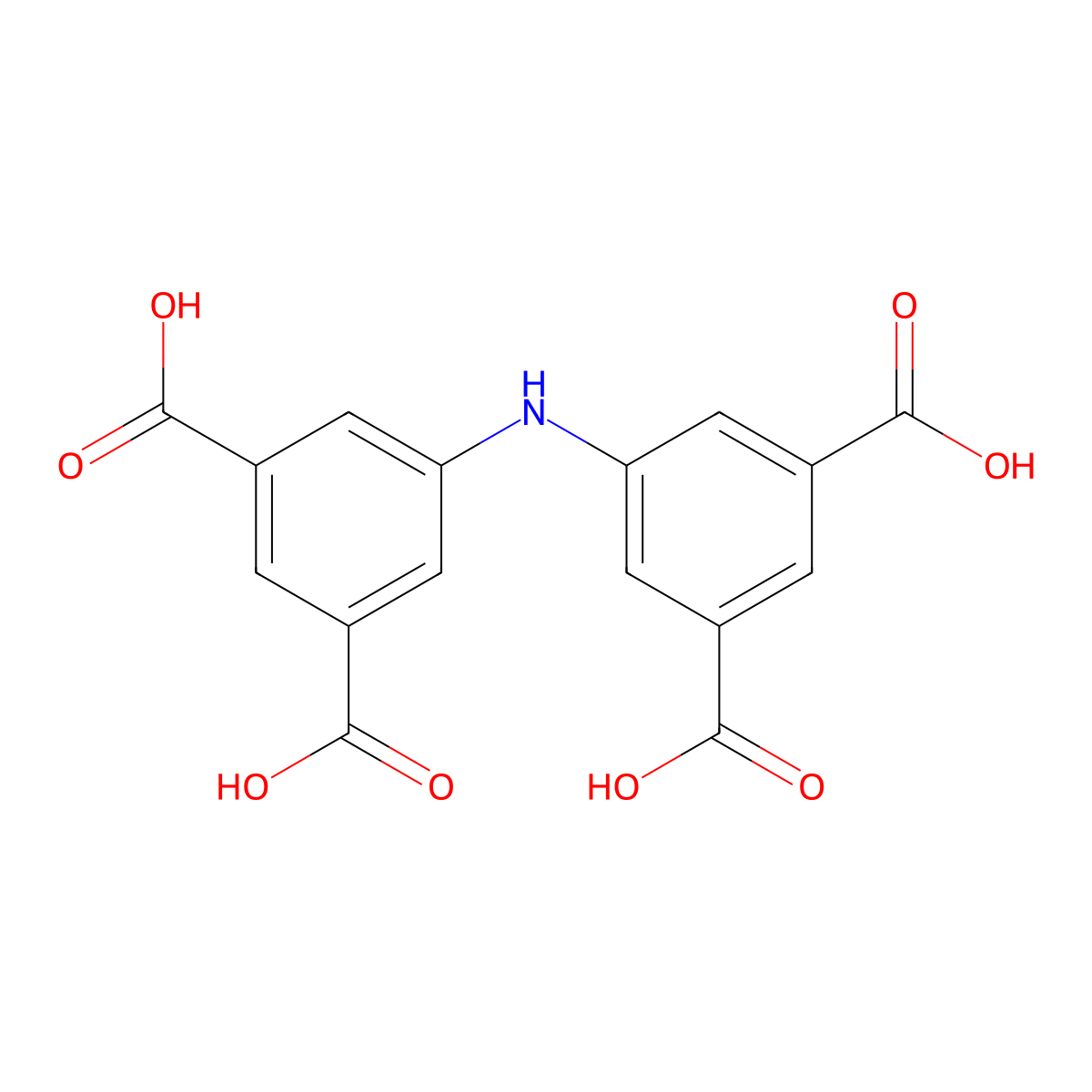 5,5'-Azanediyldiisophthalic acid molecular structure, CAS 2231810-36-7