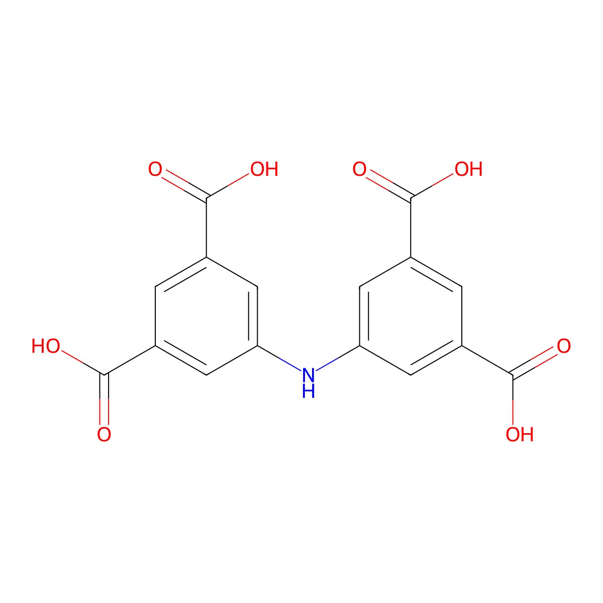 5,5'-Azanediyldiisophthalic acid molecular structure, CAS 2231810-36-7