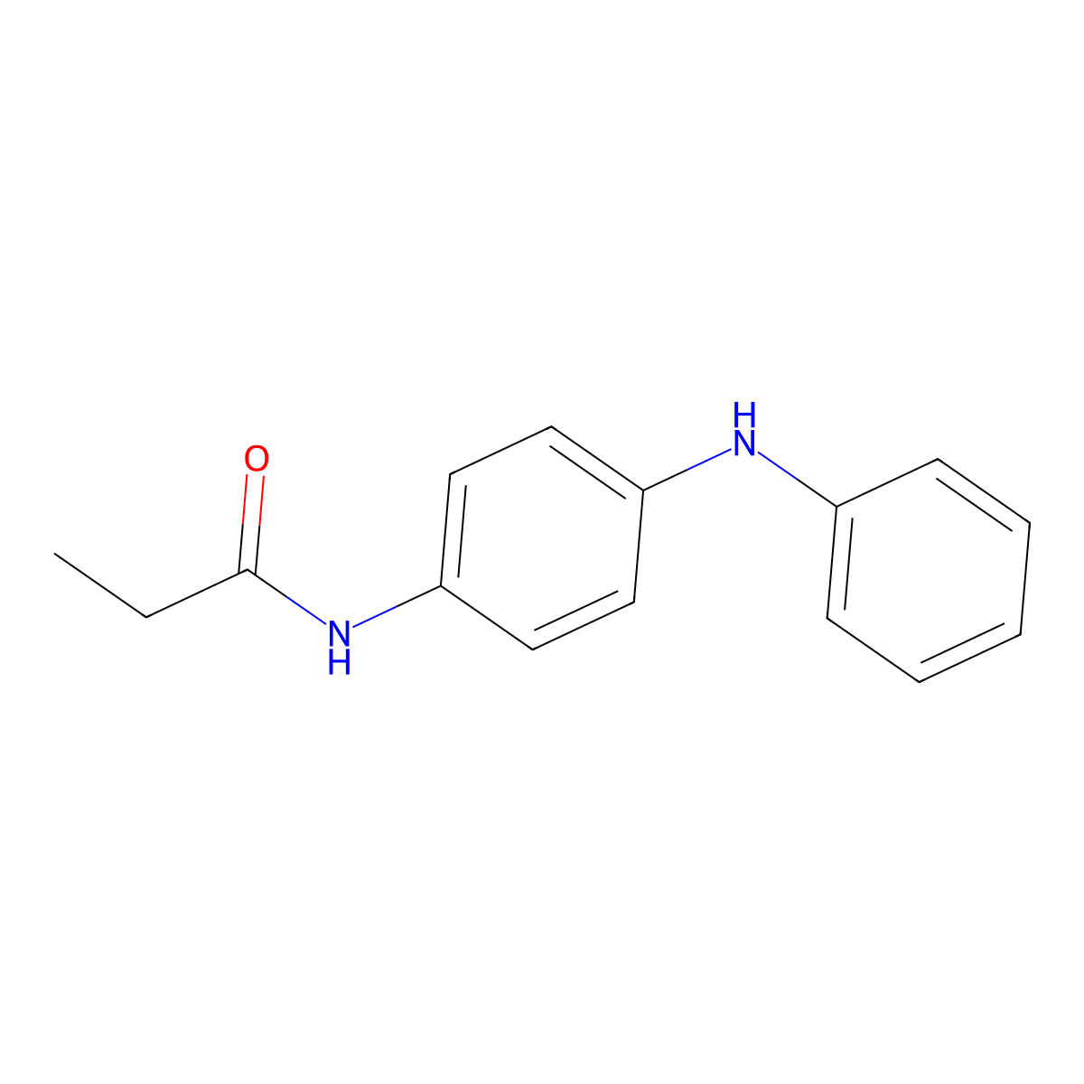 4'-Anilinopropionanilide molecular structure, CAS 22325-80-0