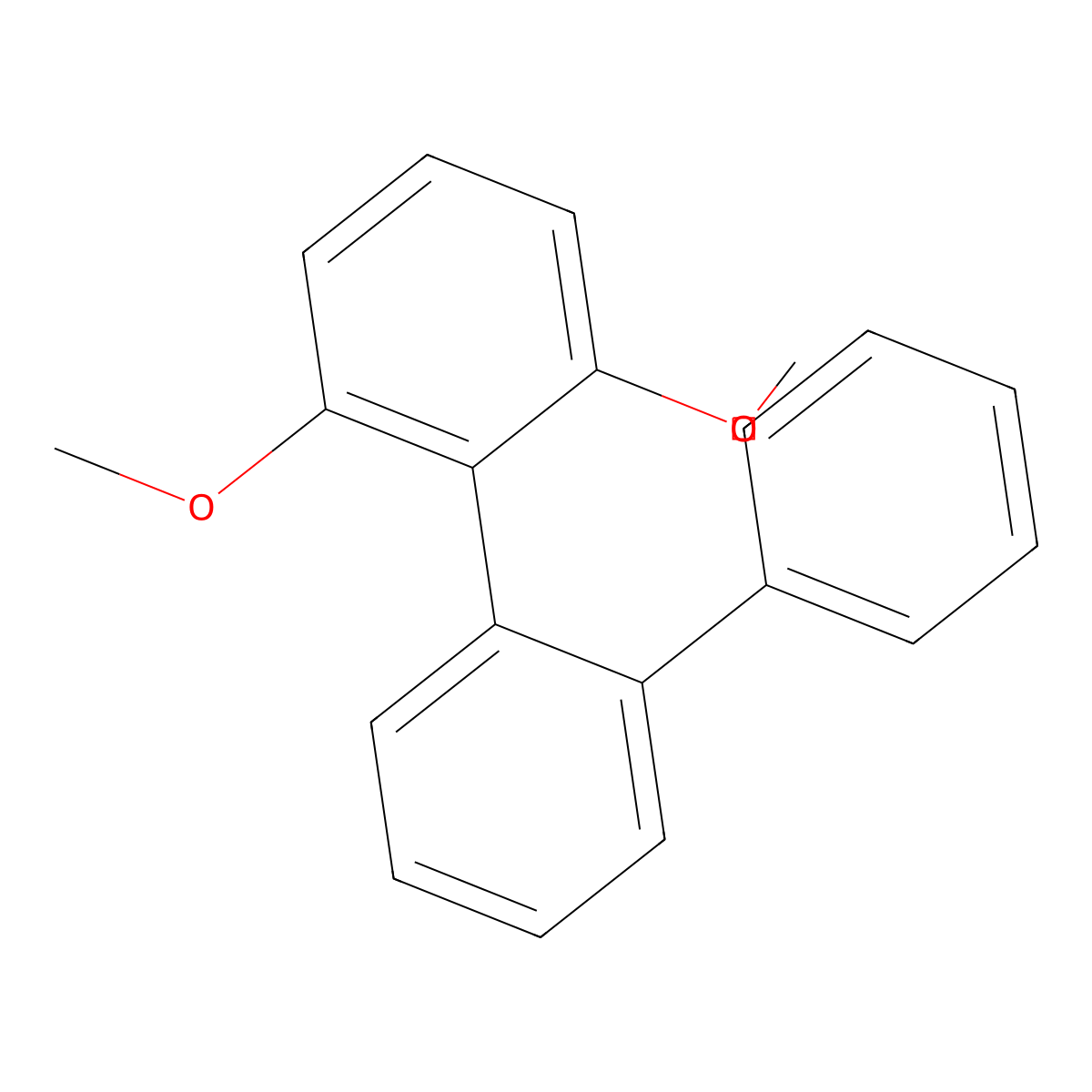 2,6-Dimethoxy-1,1':2',1''-terphenyl molecular structure, CAS 223268-67-5