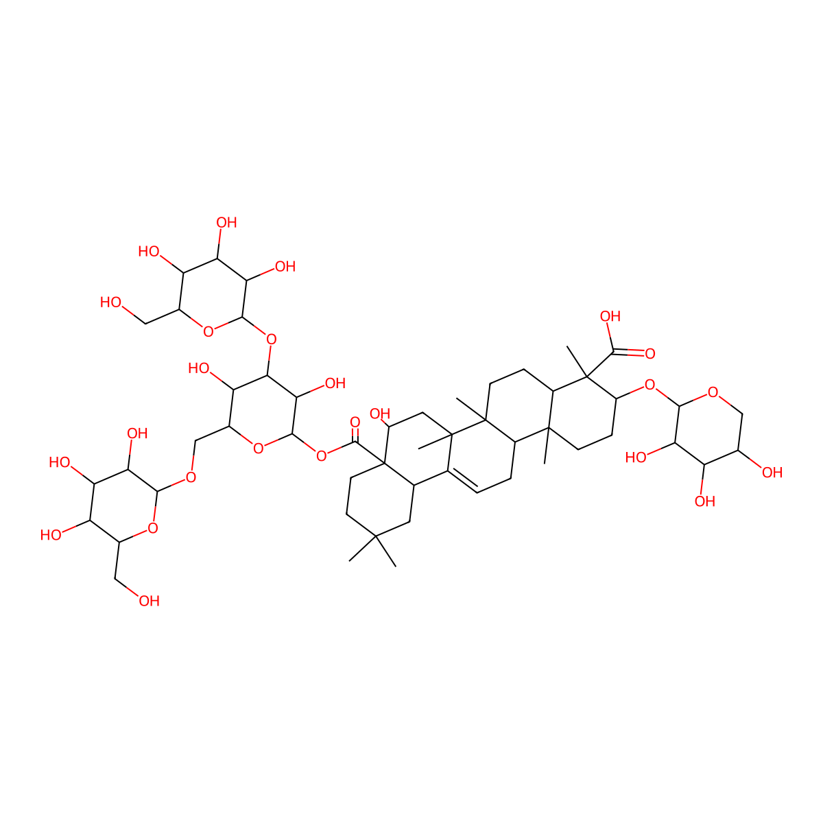 Saponarioside G molecular structure, CAS 223376-72-5