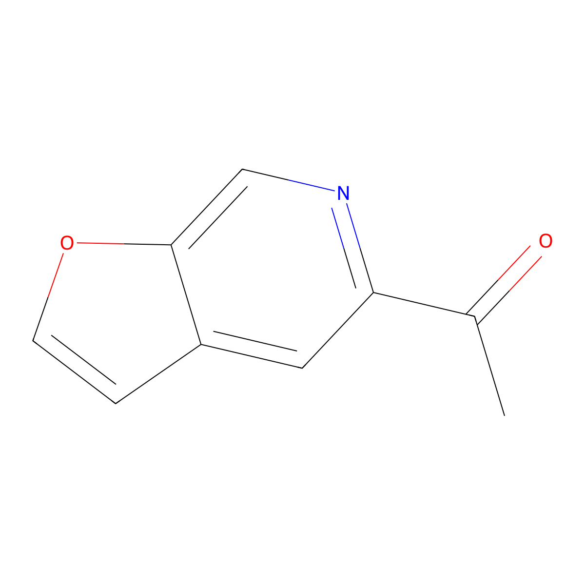 5-Acetylfuro(2,3-c)pyridine molecular structure, CAS 223389-16-0