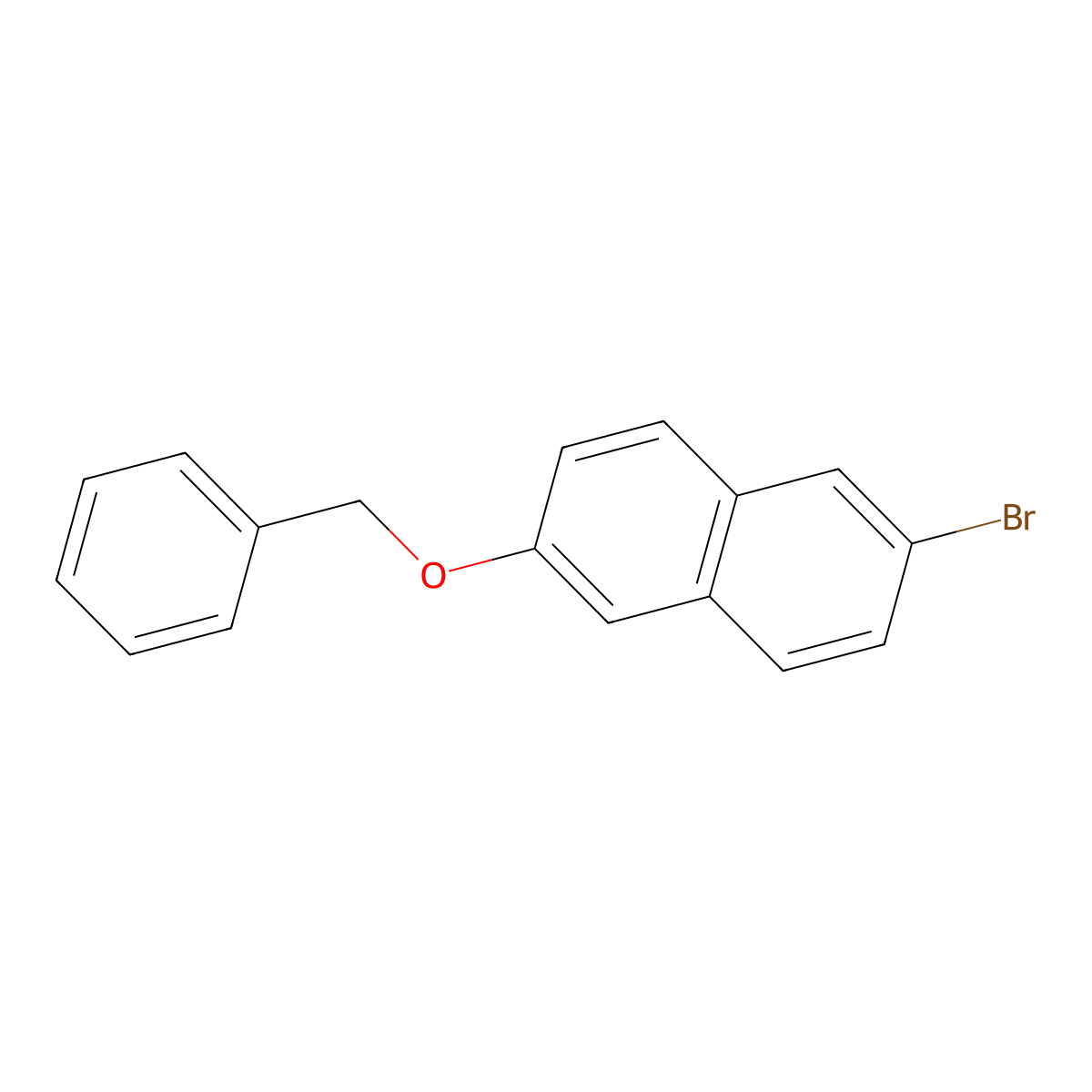 2-(Benzyloxy)-6-bromonaphthalene molecular structure, CAS 2234-45-9