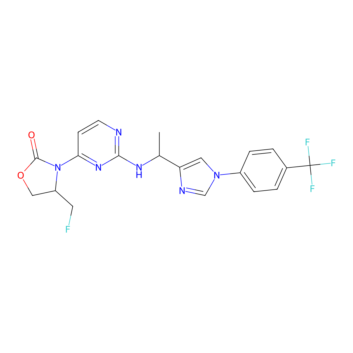 IDH1 Inhibitor 1 molecular structure, CAS 2234285-81-3