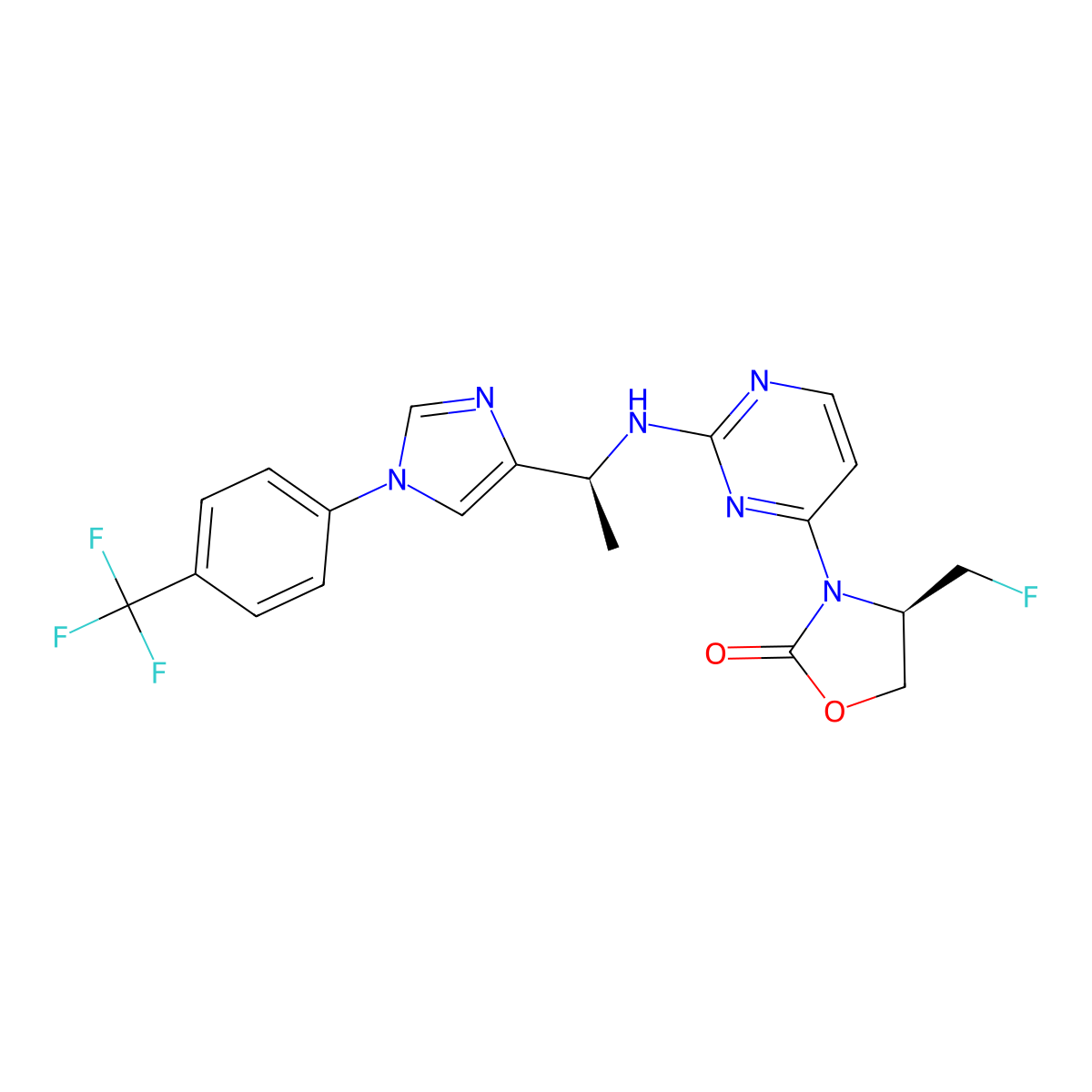 IDH1 Inhibitor 1 molecular structure, CAS 2234285-81-3