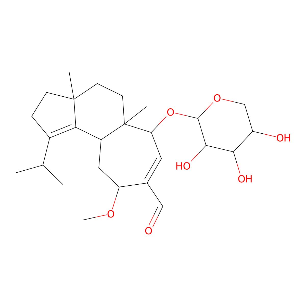 Erinacine U molecular structure, CAS 2234301-72-3