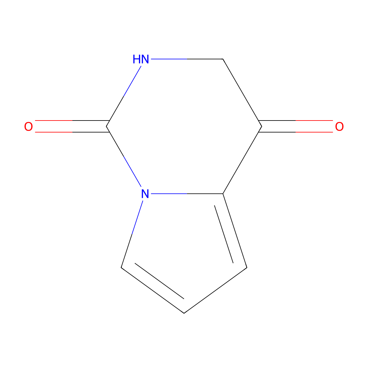 2,3-Dihydropyrrolo[1,2-c]pyrimidine-1,4-dione molecular structure, CAS 223432-94-8