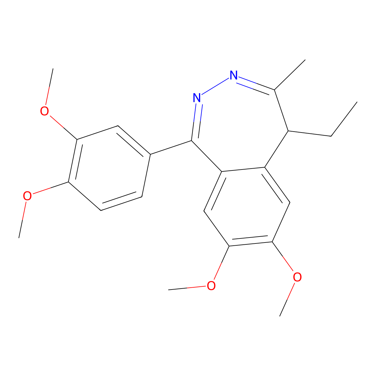 Tofisopam molecular structure, CAS 22345-47-7