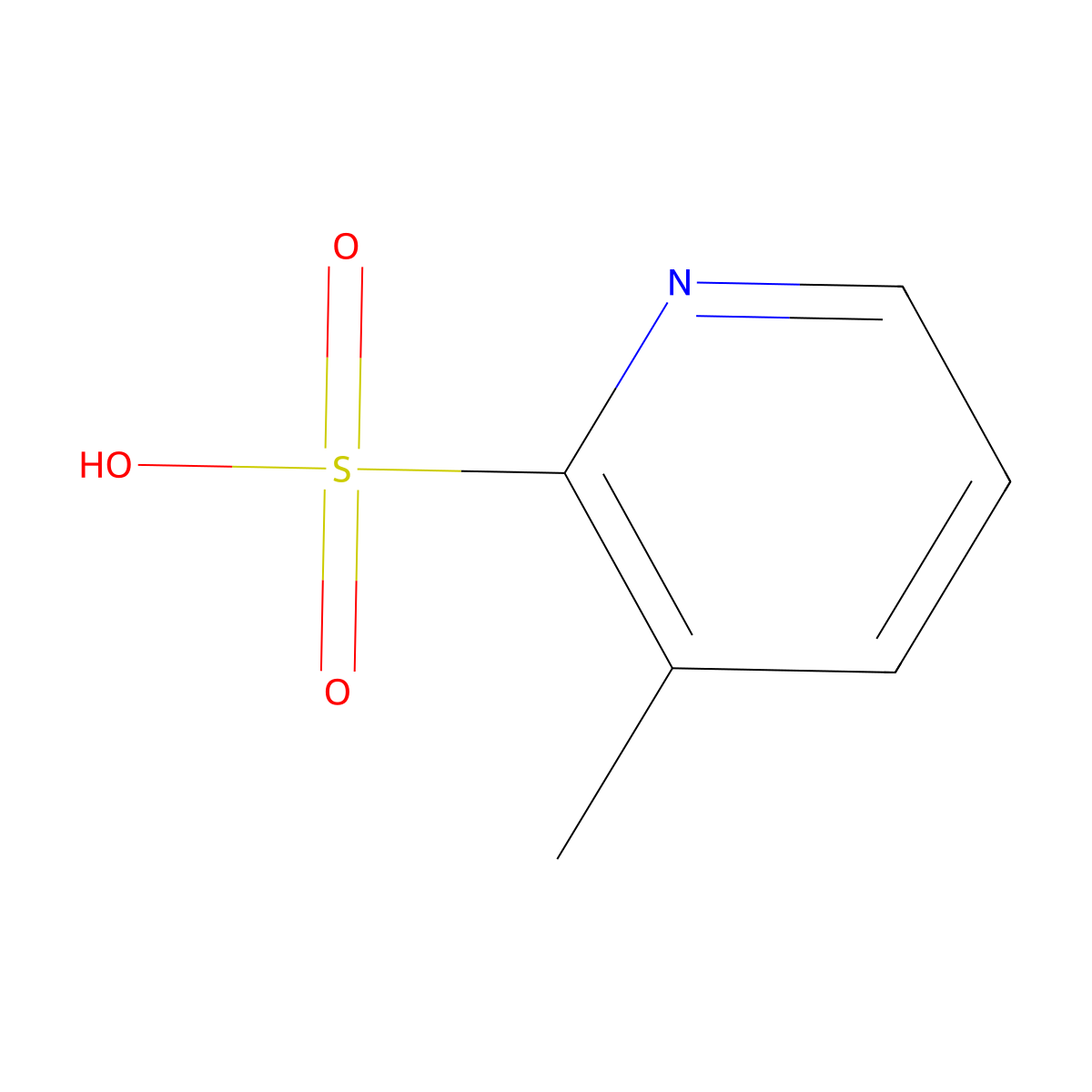 3-methylpyridine-2-sulfonic Acid molecular structure, CAS 223480-78-2